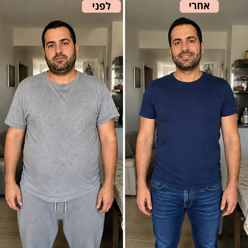 "פחות מחשבות על אוכל כל היום."