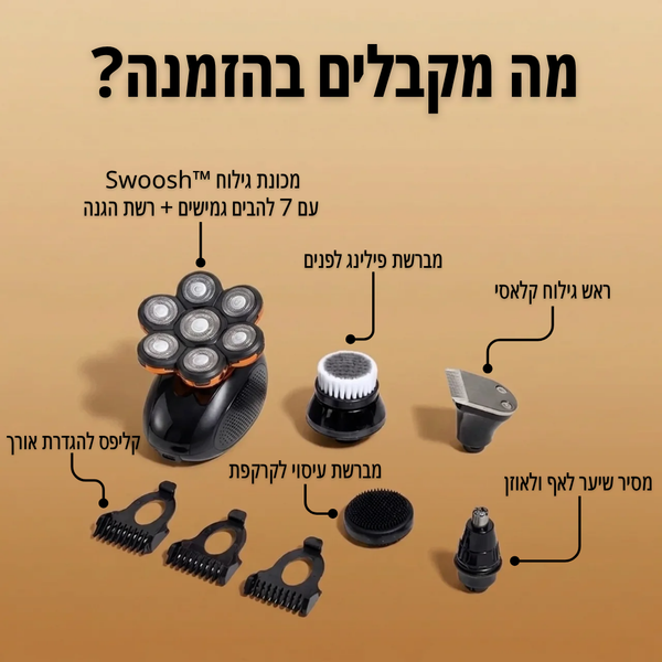 Swoosh ערכת הגילוח